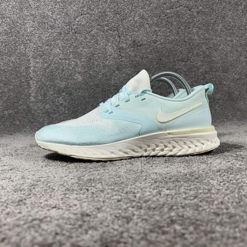 Nike Odyssey React 2 Flyknit AH1016-301 Women’s Size 10 Teal Tint Running Shoes - Picture 5 of 12